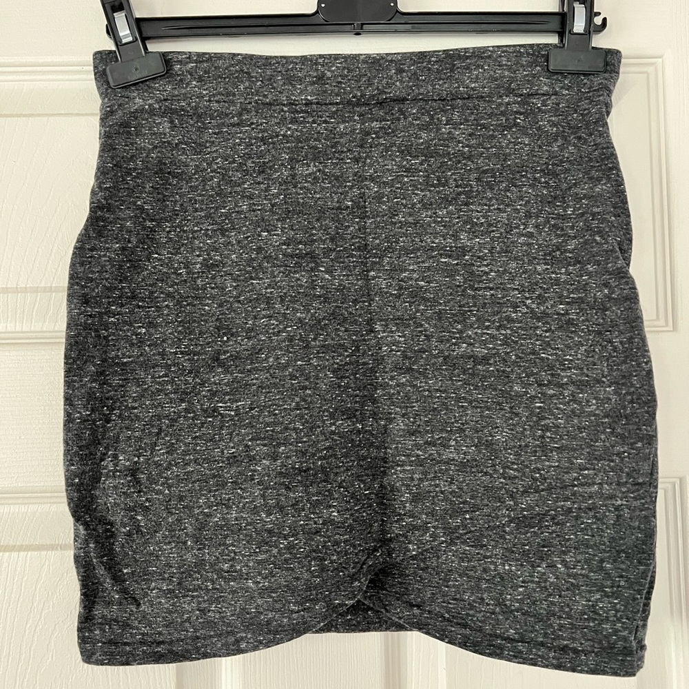 Talula tulip mini skirt (heather grey, size M)